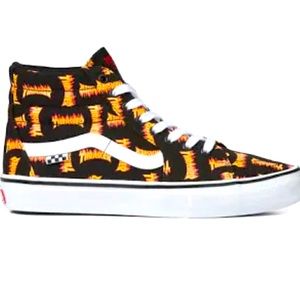 VANS X THRASHER COLLAB SK8 HI SHOES SNEAKERS MENS 10.5 WOMENS 12.5 NiB UNISEX